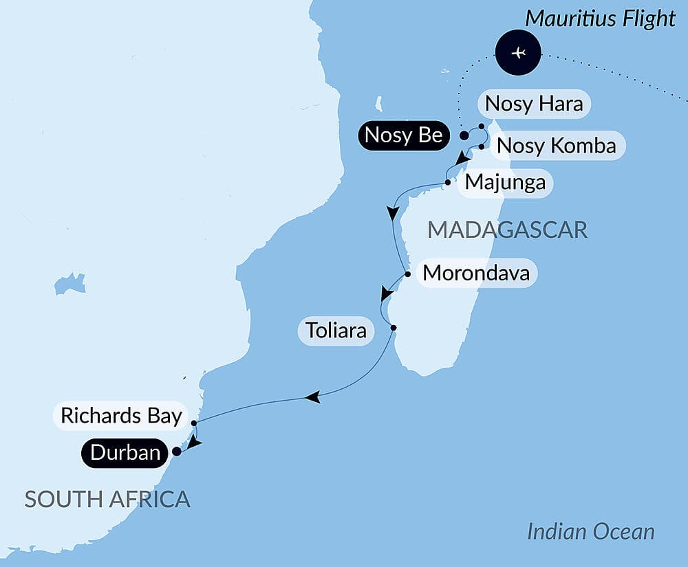 Madagascar & South Africa null
