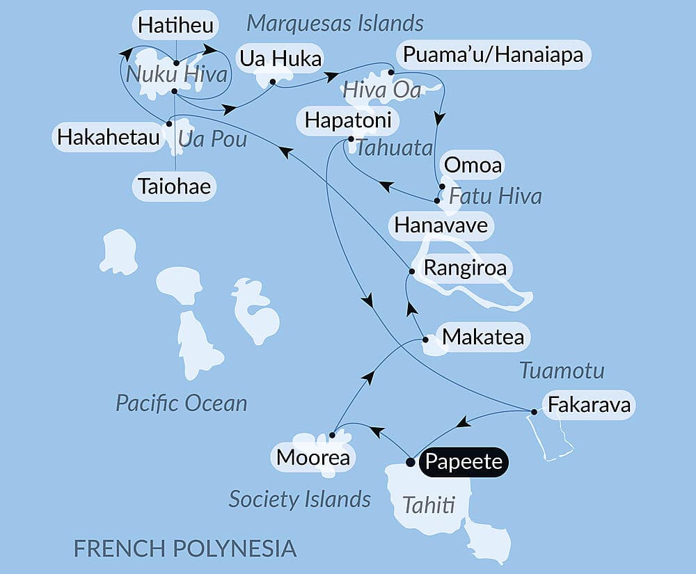 Polynesian Bliss : Marquesas and Tuamotu null