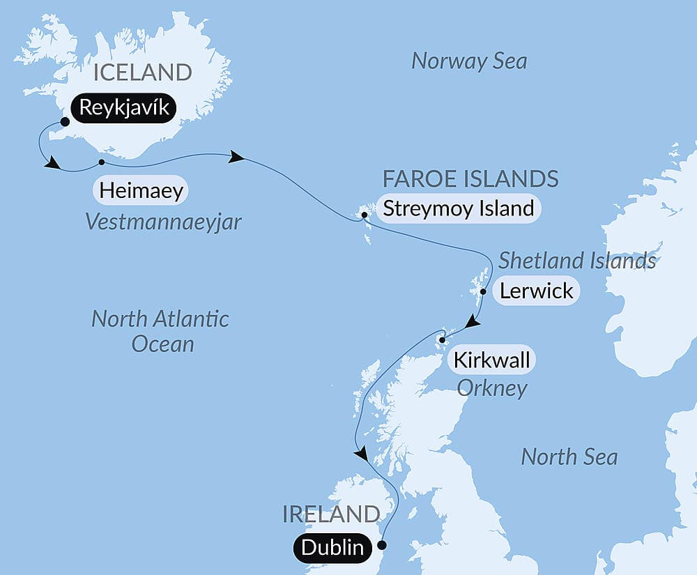 Total Solar Eclipse from Iceland to Ireland   null