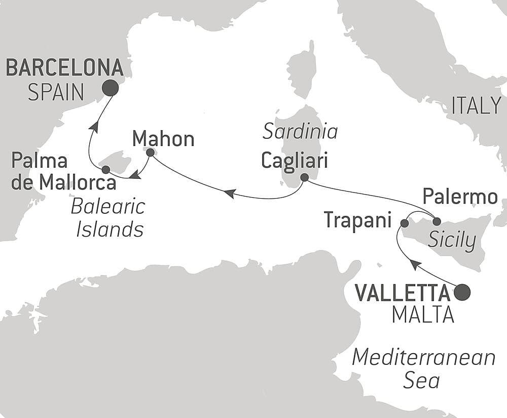 Cruising the Mediterranean: Sicily, Sardinia, and Mallorca – with Smithsonian Journeys