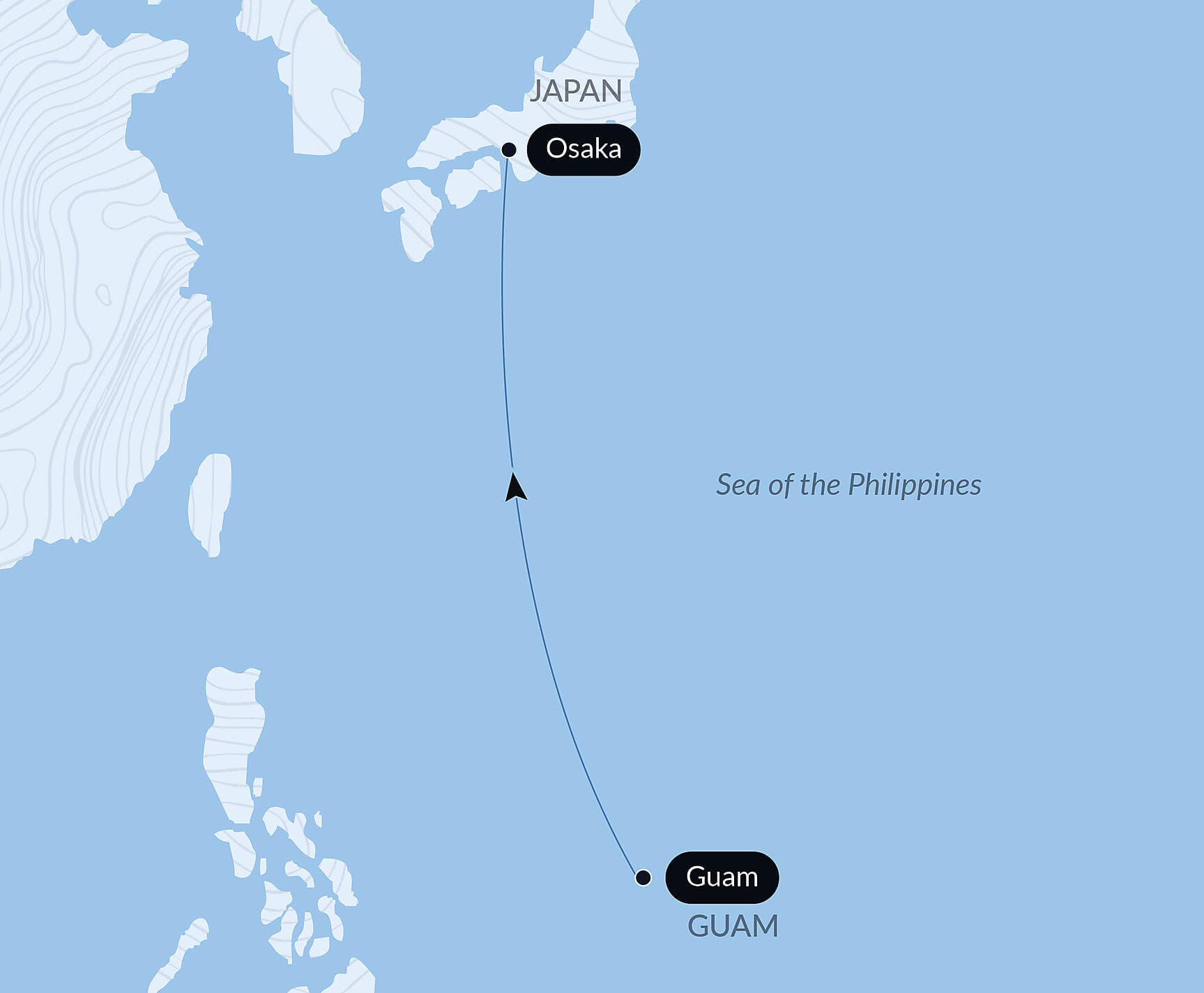 Ocean Voyage: Guam - Osaka