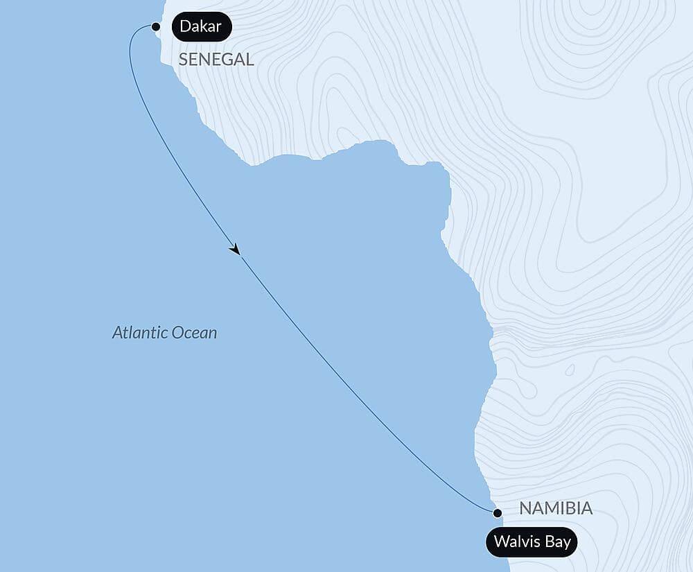 Ocean Voyage: Dakar - Walvis Bay null
