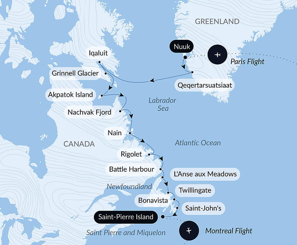 Wilderness from Greenland to the East Coast of Canada null