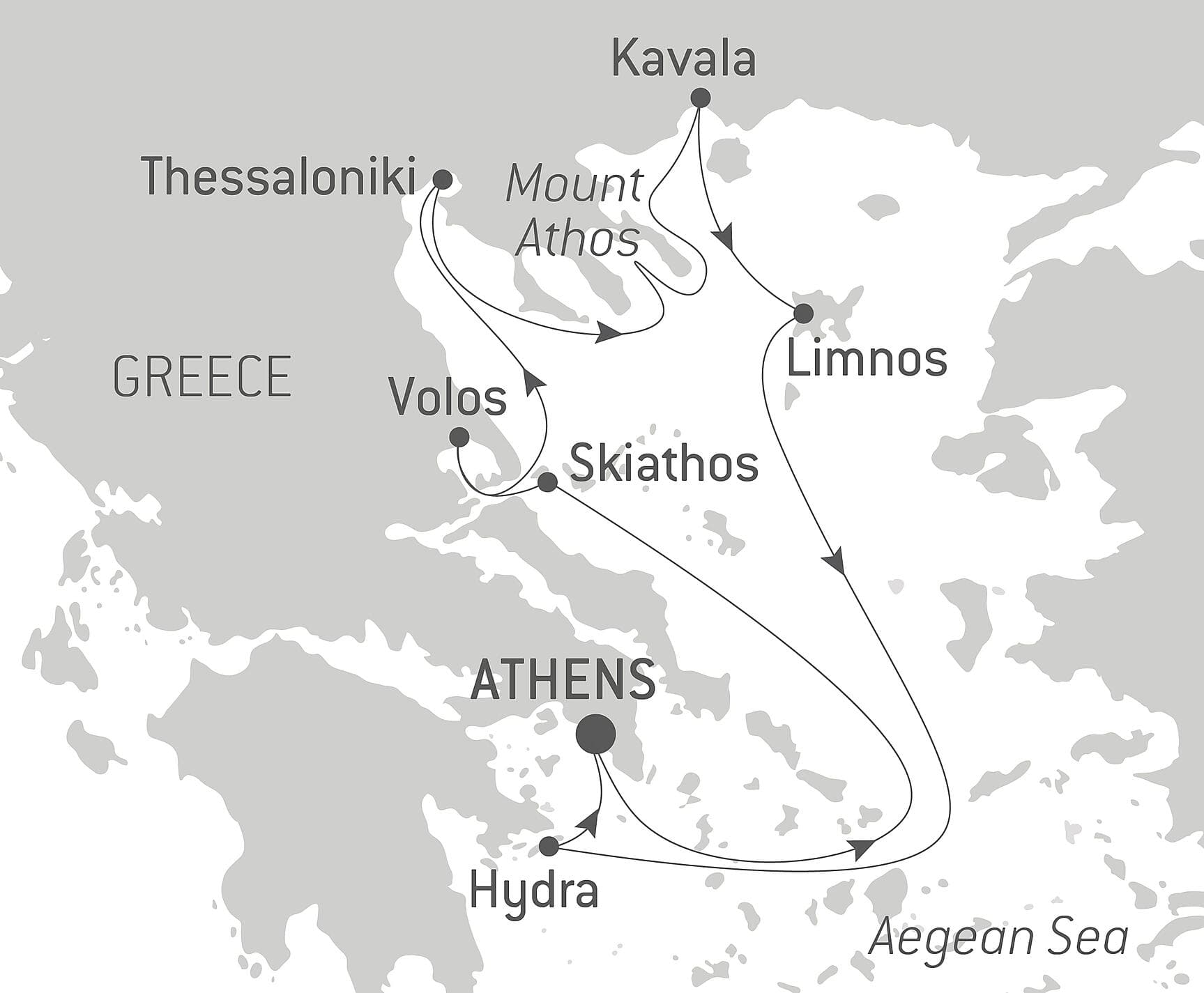 The Greek islands with Nemanja Radulovic and friends