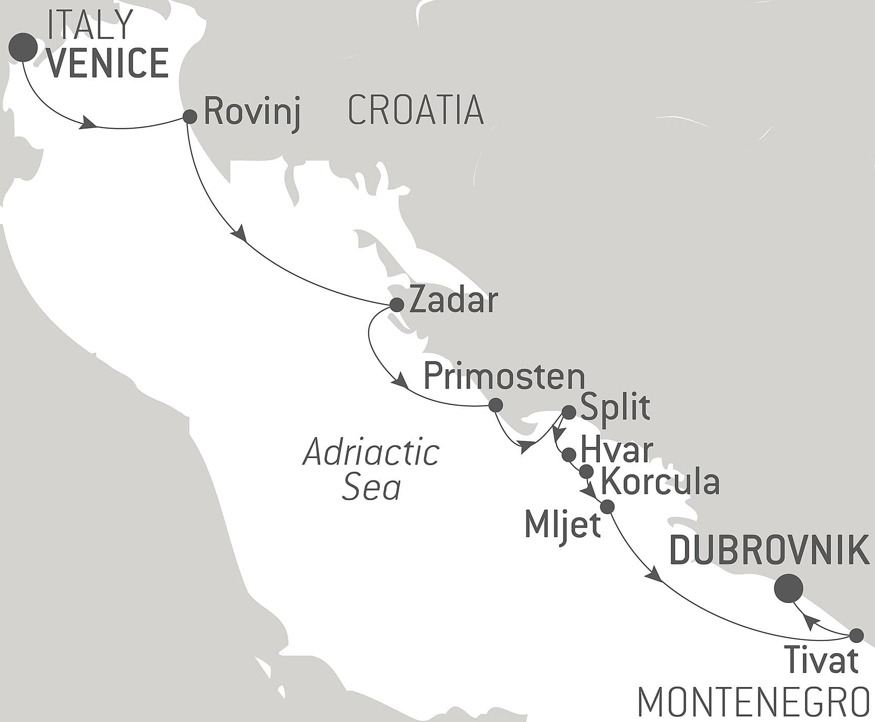 Natural wonders and cultural jewels of Dalmatia