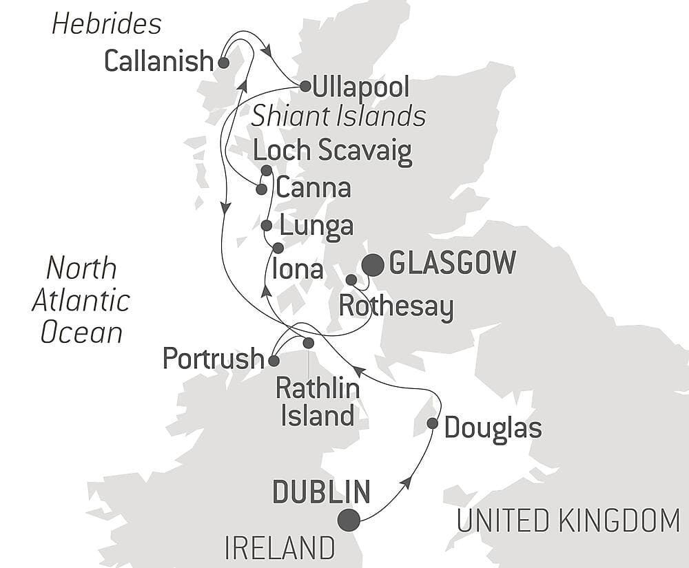 The Hebrides archipelago, a journey deep into the heart of the wilderness null