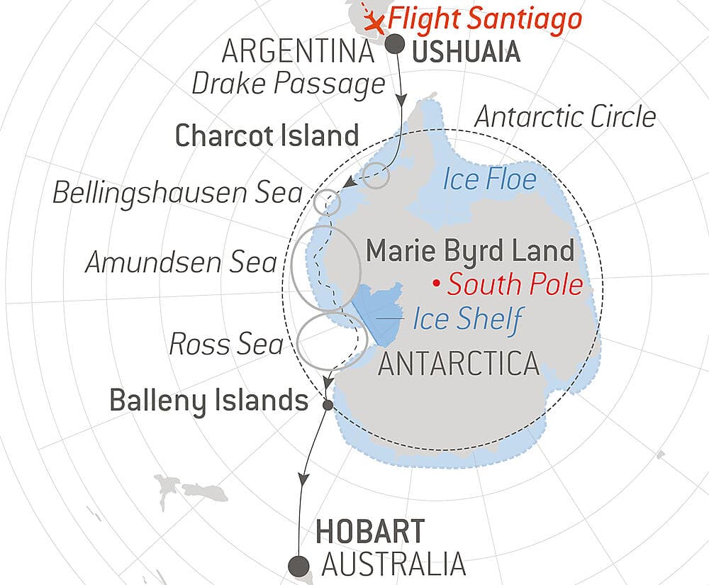 Unexplored Antarctica between Two Continents null