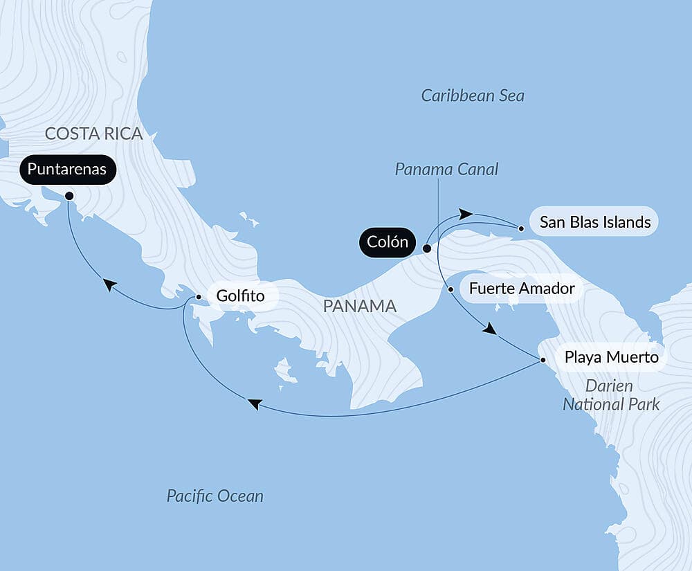Central America Jewels & Panama Canal null