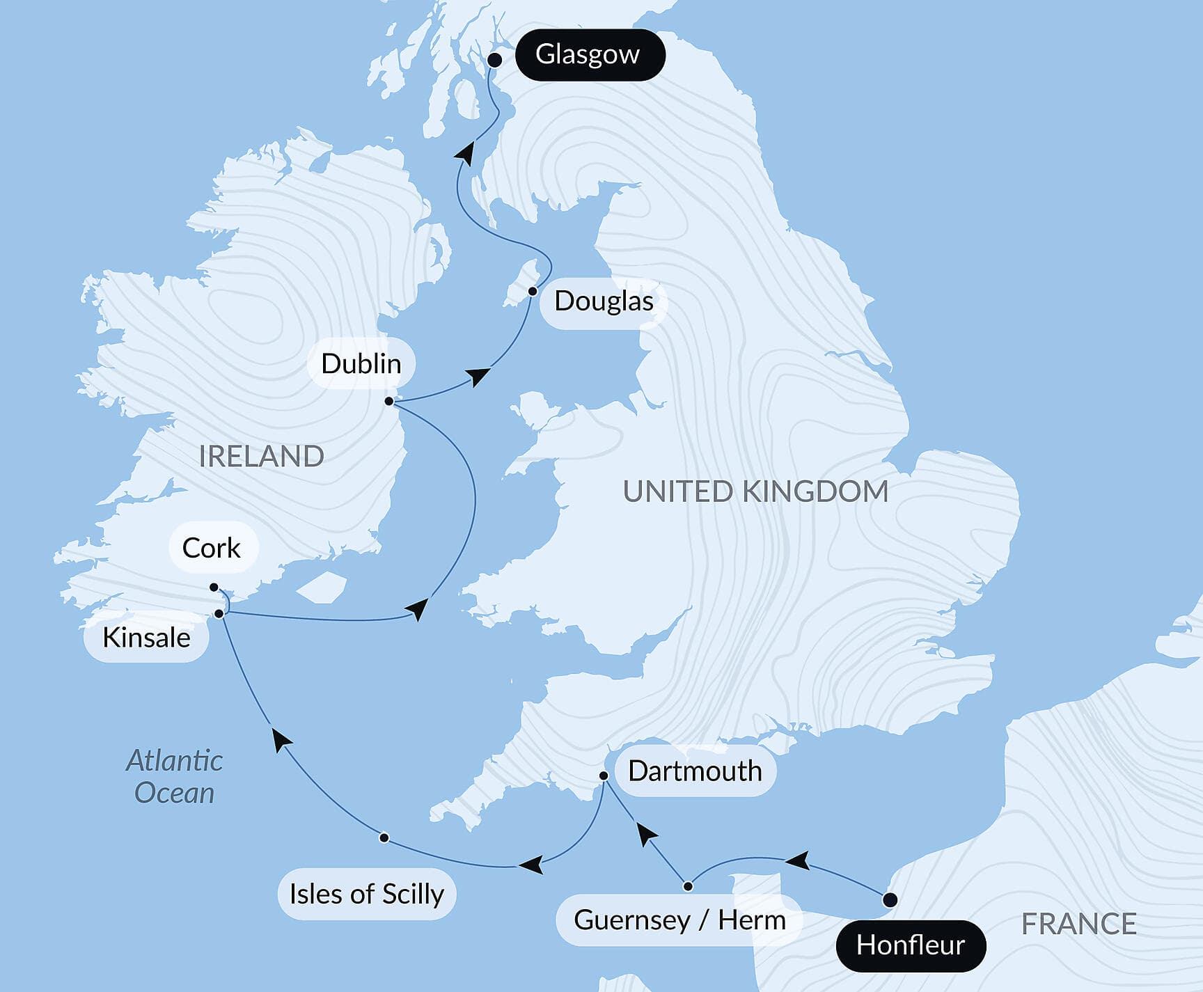 British archipelagos and Celtic shores