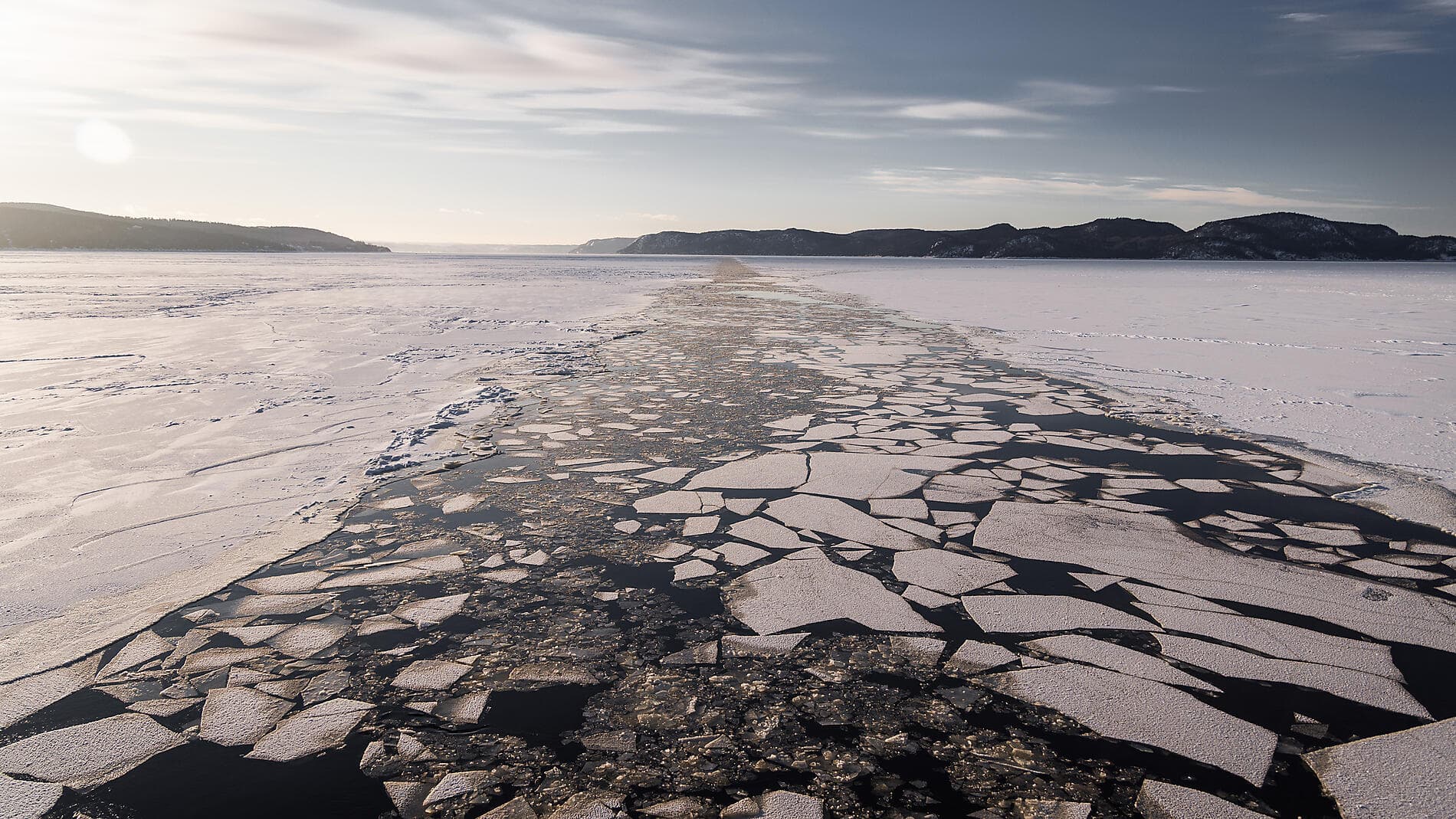 From the St Lawrence to Greenland, the Last Moments of Winter
